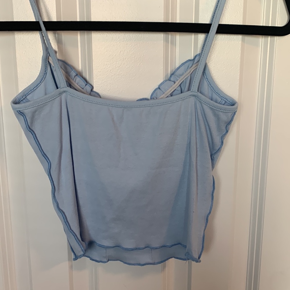 NWOT SHEIN LETTUCE EDGE CROP TOP - Picture 5 of 5